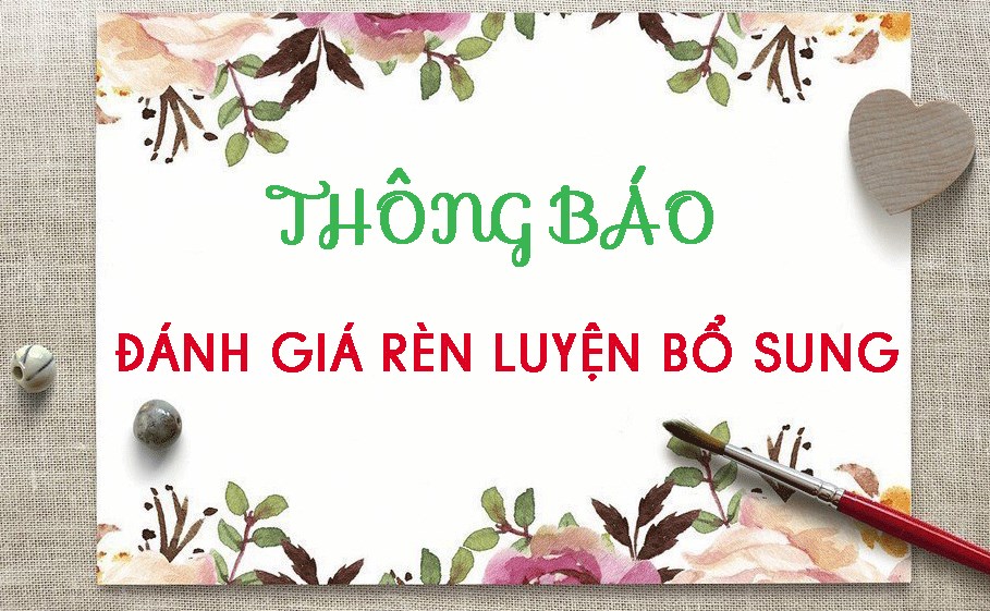 Mở hệ thống đánh giá rèn luyện bổ sung cho sinh viên học kỳ II năm học 2020-2021