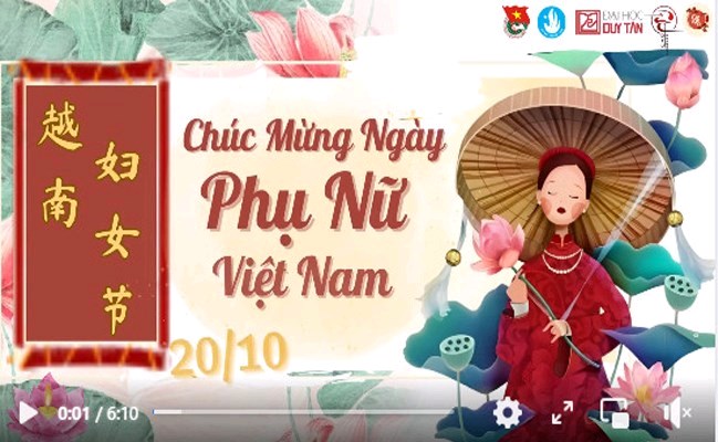 [CHÀO MỪNG NGÀY PHỤ NỮ VIỆT NAM 20/10/2023]  越南妇女节