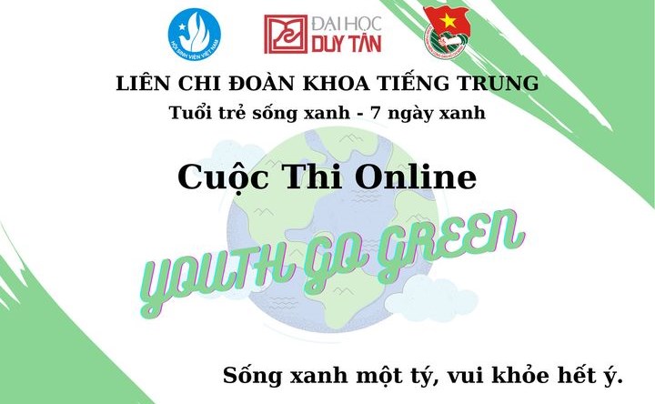 CUỘC THI ONLINE : ‘‘YOUTH GO GREEN’’