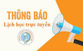 Thông báo về việc tổ chức giảng dạy Trực tuyến cho học viên, sinh viên